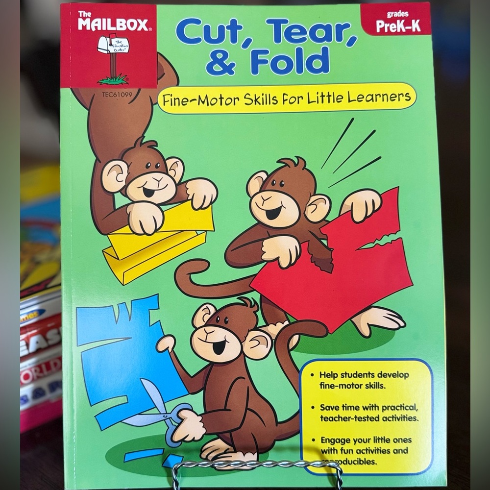 The Mailbox - Cut, Tear & Fold Activity Book for Kids